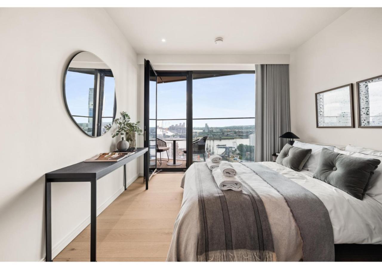 Elegant And Modern Apartments In Canary Wharf Right Next To Thames لندن المظهر الخارجي الصورة