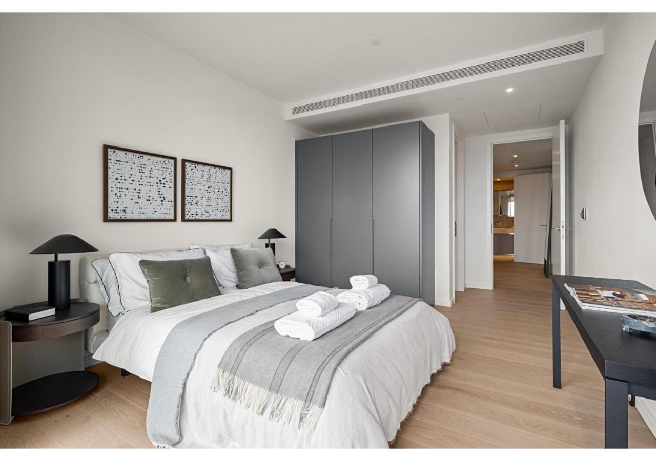 Elegant And Modern Apartments In Canary Wharf Right Next To Thames لندن المظهر الخارجي الصورة
