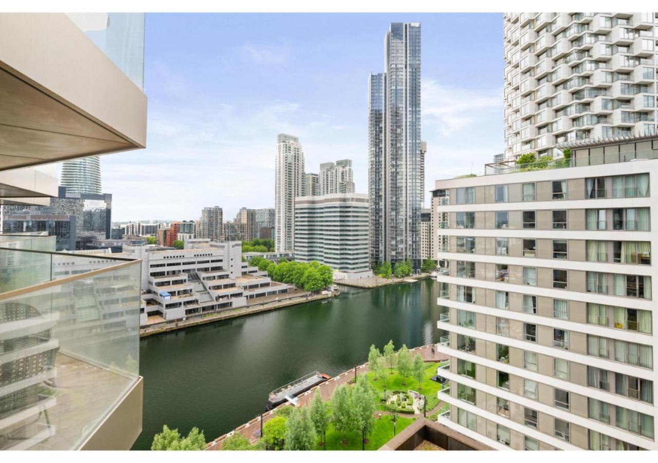 Elegant And Modern Apartments In Canary Wharf Right Next To Thames لندن المظهر الخارجي الصورة