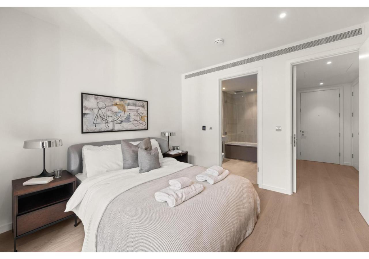 Elegant And Modern Apartments In Canary Wharf Right Next To Thames لندن المظهر الخارجي الصورة