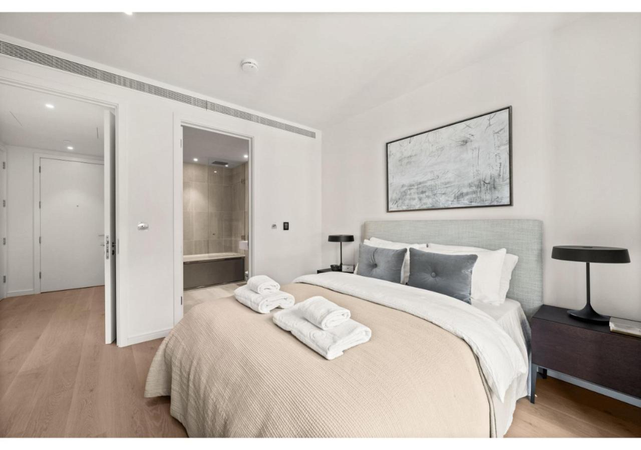 Elegant And Modern Apartments In Canary Wharf Right Next To Thames لندن المظهر الخارجي الصورة