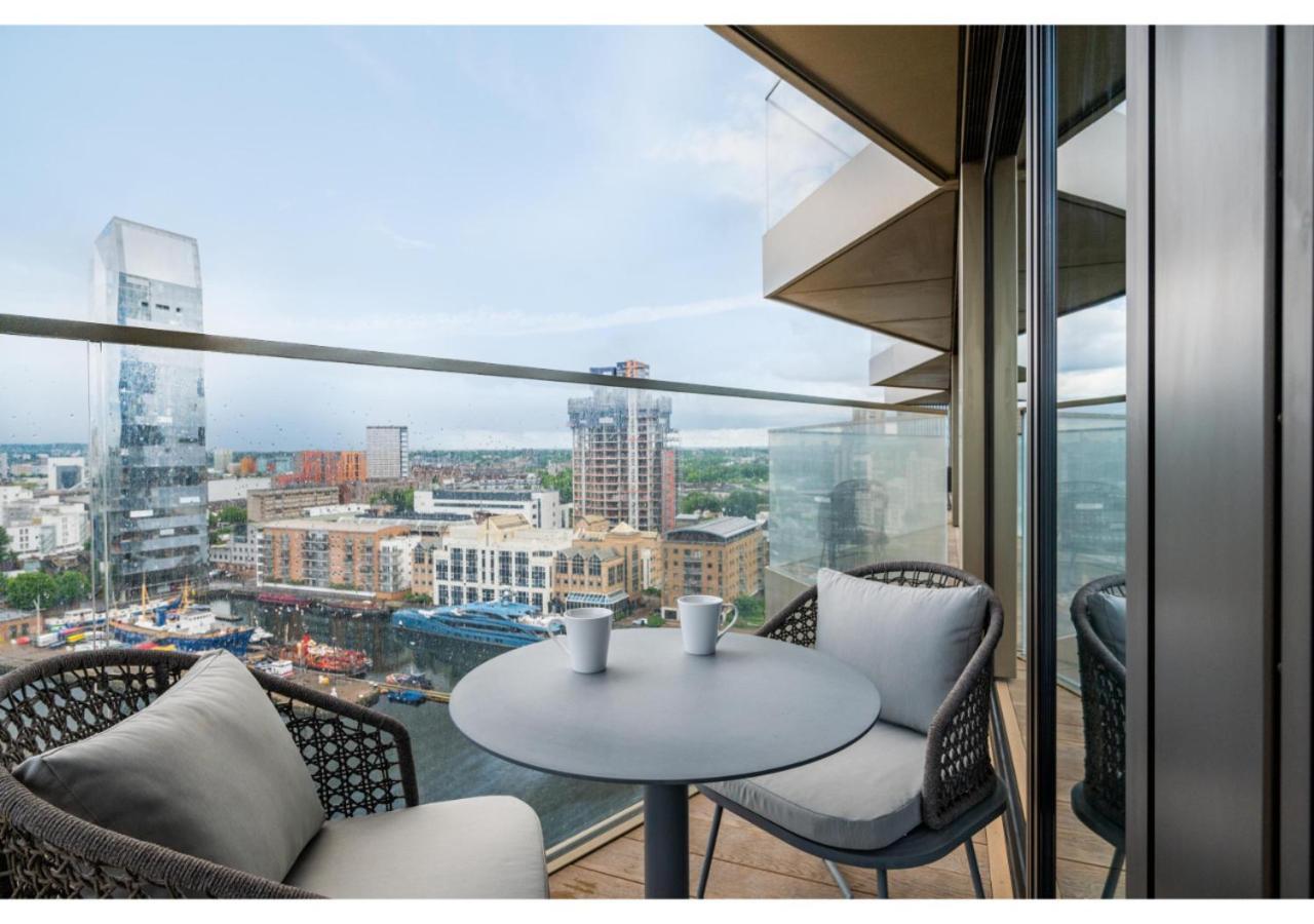 Elegant And Modern Apartments In Canary Wharf Right Next To Thames لندن المظهر الخارجي الصورة