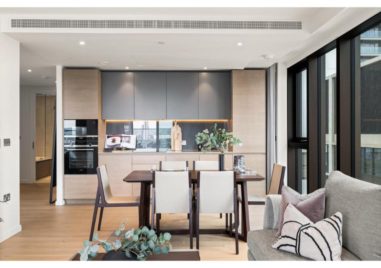 Elegant And Modern Apartments In Canary Wharf Right Next To Thames لندن المظهر الخارجي الصورة