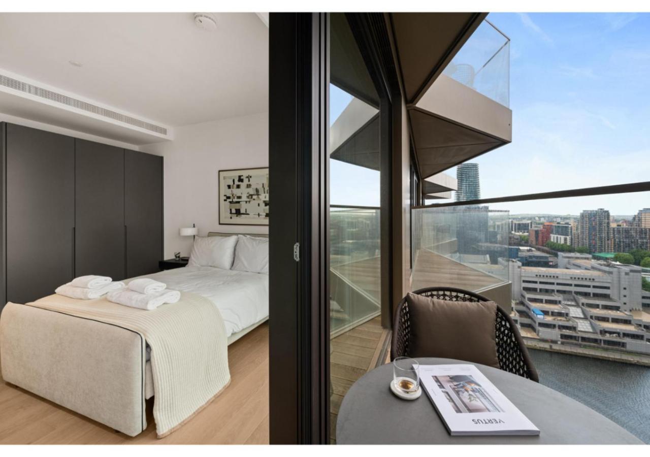 Elegant And Modern Apartments In Canary Wharf Right Next To Thames لندن المظهر الخارجي الصورة