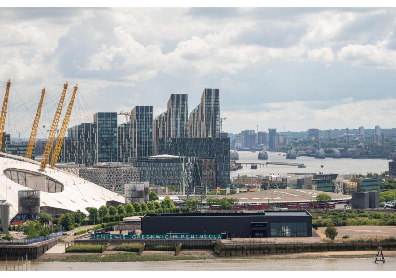 Elegant And Modern Apartments In Canary Wharf Right Next To Thames لندن المظهر الخارجي الصورة