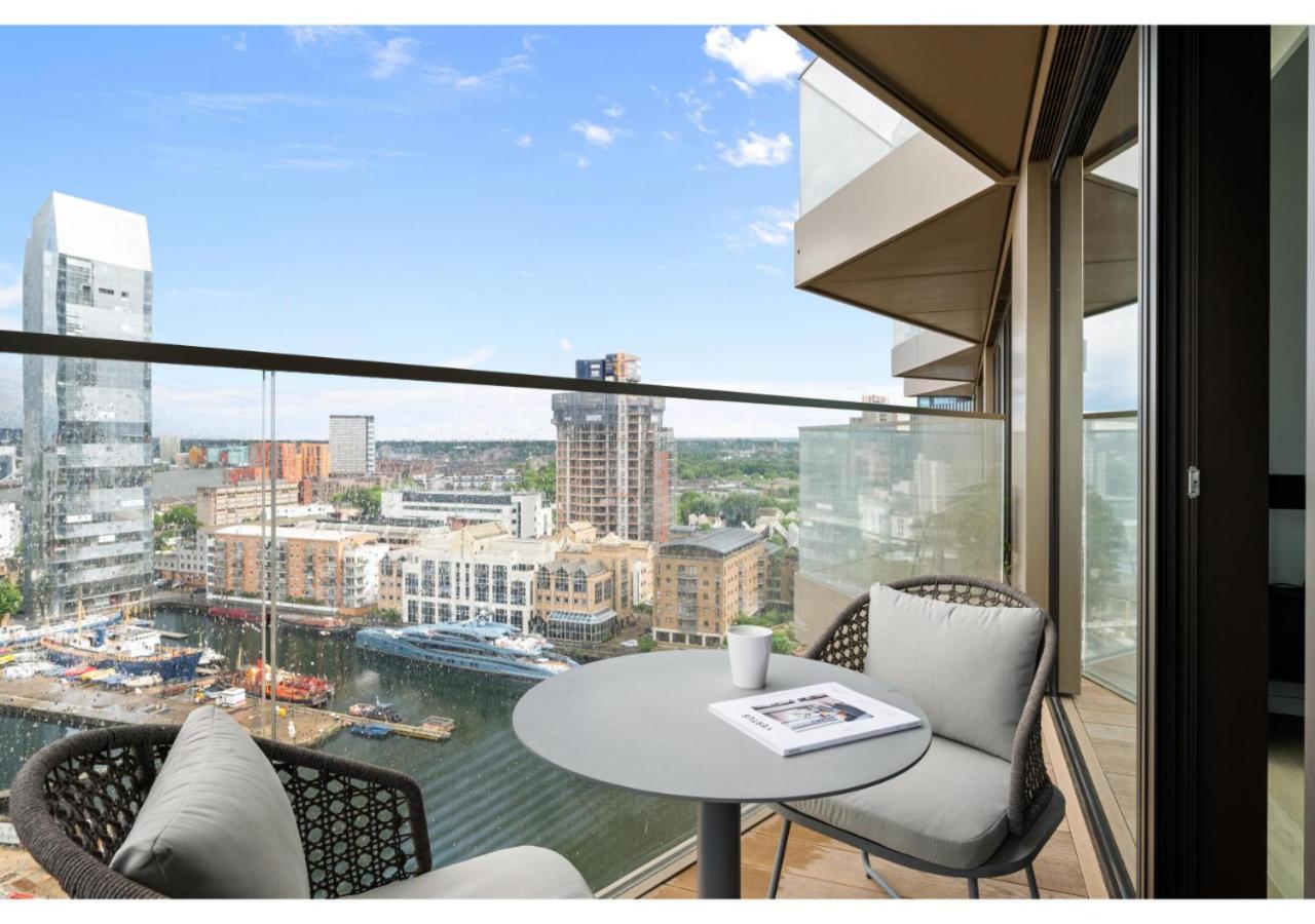 Elegant And Modern Apartments In Canary Wharf Right Next To Thames لندن المظهر الخارجي الصورة