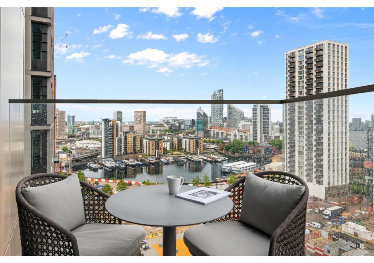 Elegant And Modern Apartments In Canary Wharf Right Next To Thames لندن المظهر الخارجي الصورة