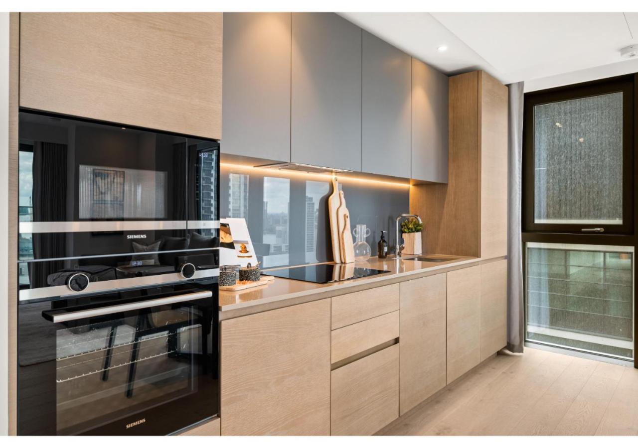 Elegant And Modern Apartments In Canary Wharf Right Next To Thames لندن المظهر الخارجي الصورة