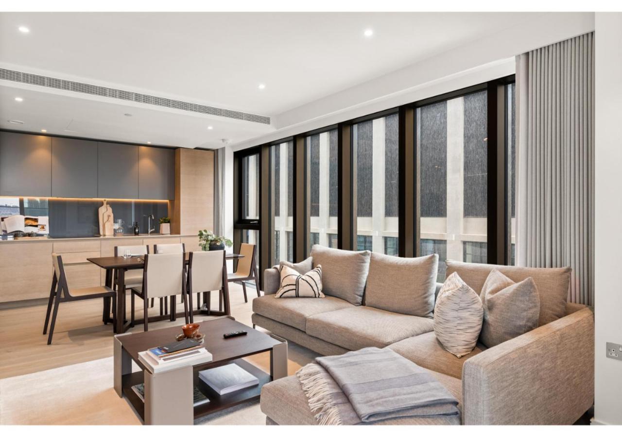 Elegant And Modern Apartments In Canary Wharf Right Next To Thames لندن المظهر الخارجي الصورة