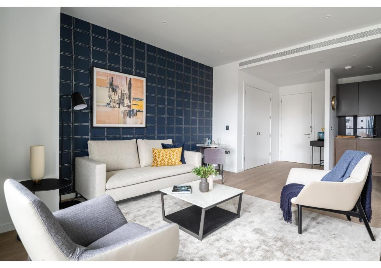 Elegant And Modern Apartments In Canary Wharf Right Next To Thames لندن المظهر الخارجي الصورة