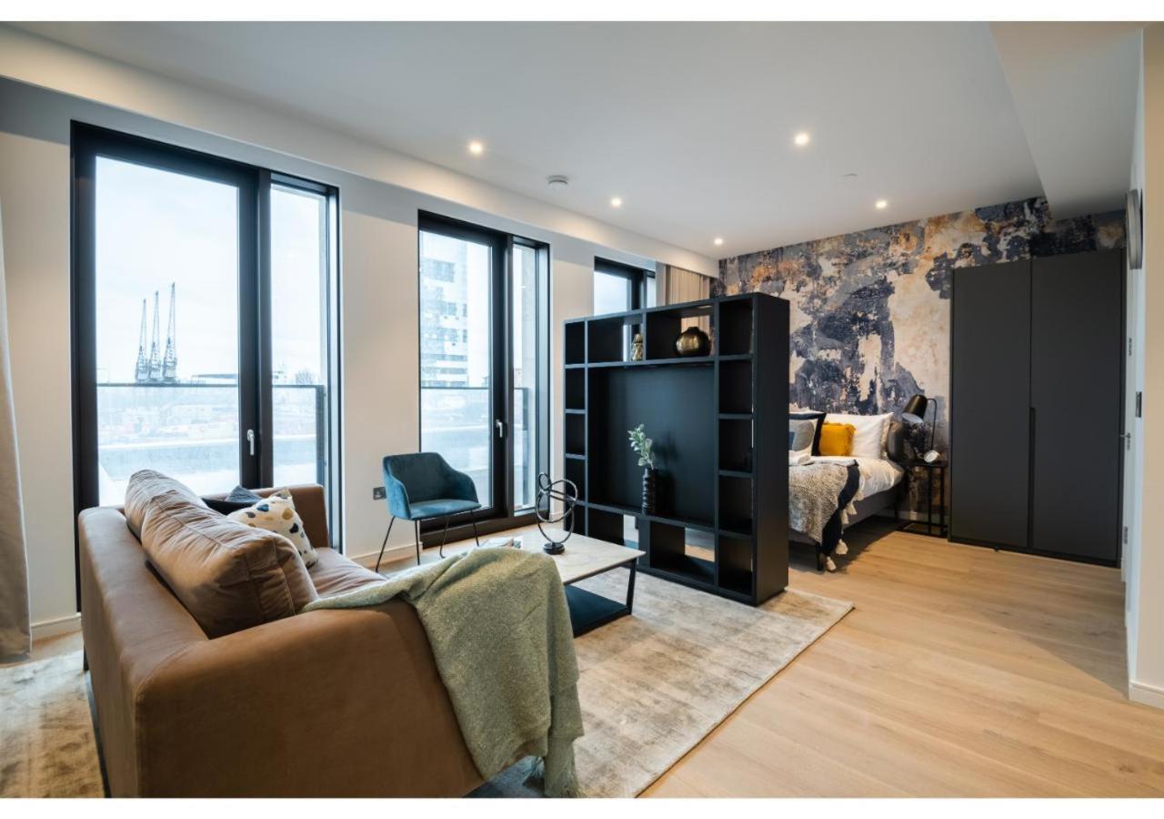 Elegant And Modern Apartments In Canary Wharf Right Next To Thames لندن المظهر الخارجي الصورة